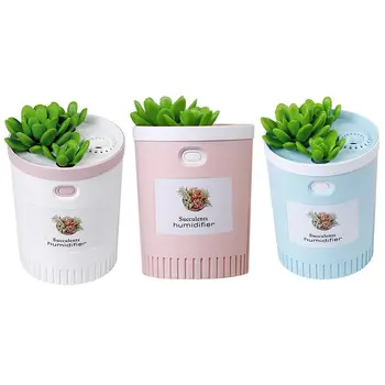 

Cute Air Ultrasonic Humidifiers 350Ml Mist Maker Aromatherapy Diffuser Aroma Mist Maker With Led Lamp Household Appliances