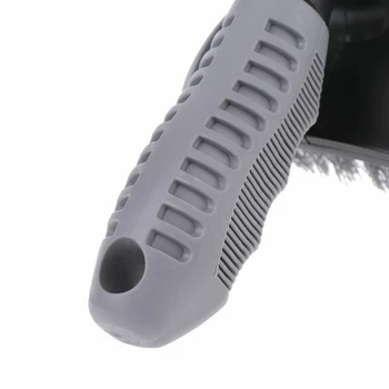 

Car Wheel Hub Brush Auto Multi-Functional T-Type Gray+Black Detailing Washing Supplies