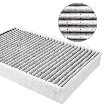 

Carbon Fiber Cabin Sponge Air Filter Vehicle air conditioner Car Engine Air Filter For BMW325i 330i 128i 328i E90