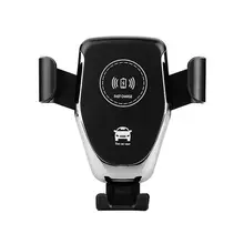 Анти-шок быстрая Qi вращающаяся на 360 ° Беспроводная зарядка автомобильный держатель воздуха на выходе для смарт-телефона '