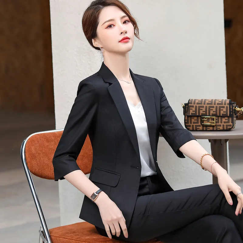 Khaki Suits Women 2021 Spring Summer 