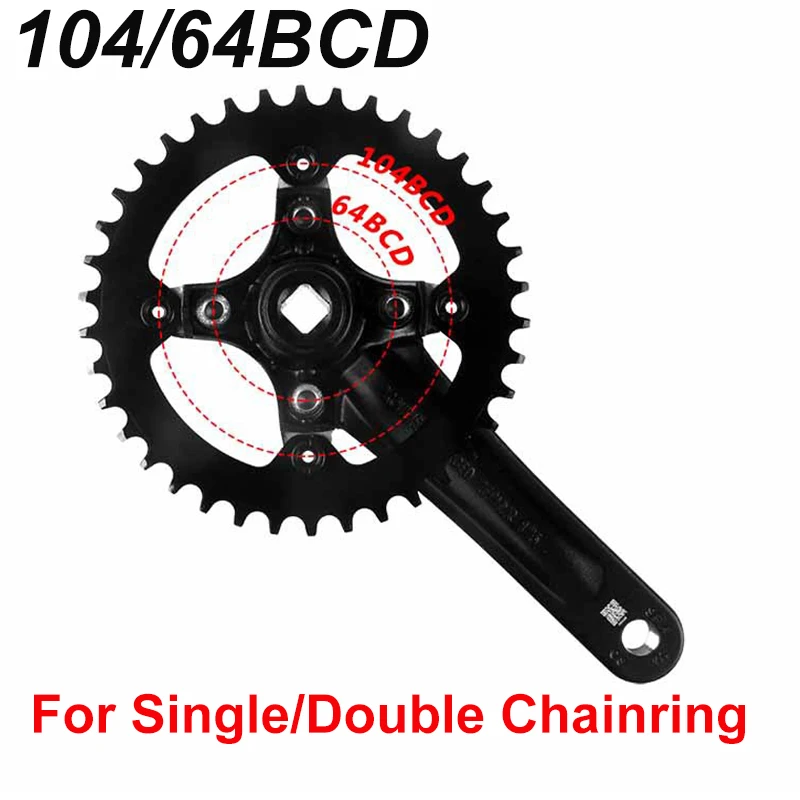 自転車クランク　パーツ　170 Prowheelバイククランクアーム170/175ミリメートル自転車