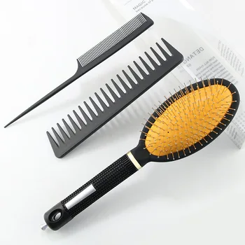 

3 Pcs/Set Hair brush Household Professional Anti-static Hair Brush Massage Comb Brush for Hair Hairdresser Hairdressing Tools