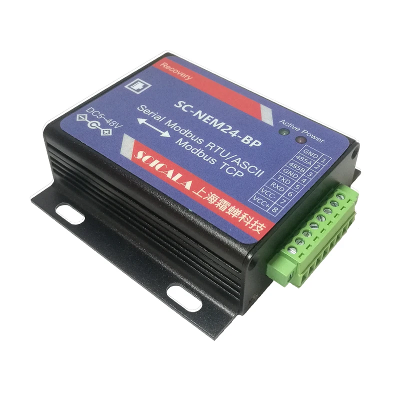 Шлюз NEM24Modbus RTU/ASCII для преобразования последовательного сервера TCP