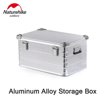 

Naturehike Outdoor Aluminum Alloy Storage Box 30L/50L/80L Camping Travel Large Capacity Storage Box Portable Travel Equipment