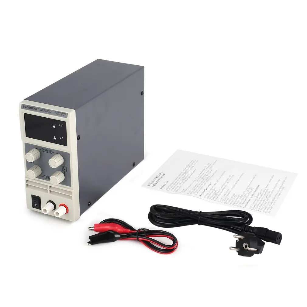 

UNI-T 30V/5A Precision Adjustable Digital DC Power Supply Current Voltage Display Switching Laboratory Power Supply