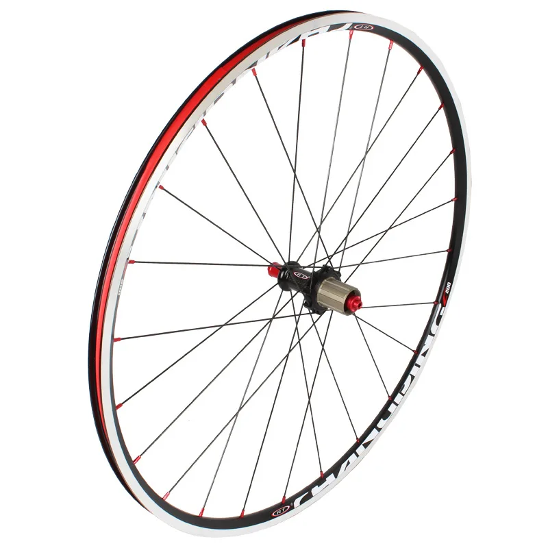 Road Bicycle Wheelset RT C200 MTB 700C Ultra Light Wheels 5 Bearing V Brake Wheel Rims