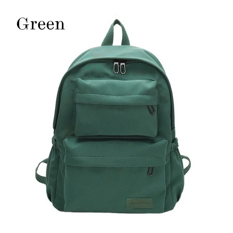 green LOOZYKIT, водонепроницаемый нейлоновый рюкзак для женщин, много карманов, рюкзаки для путешествий, женская школьная сумка для девочек-подростков, дропшиппинг - Цвет: green
