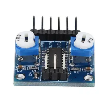 

Audio Amplifier PAM8406 5Wx2 Stereo 2 Way Digital Sound Preamplifier Tone High Power Amplifier Board Volume Potentiometer