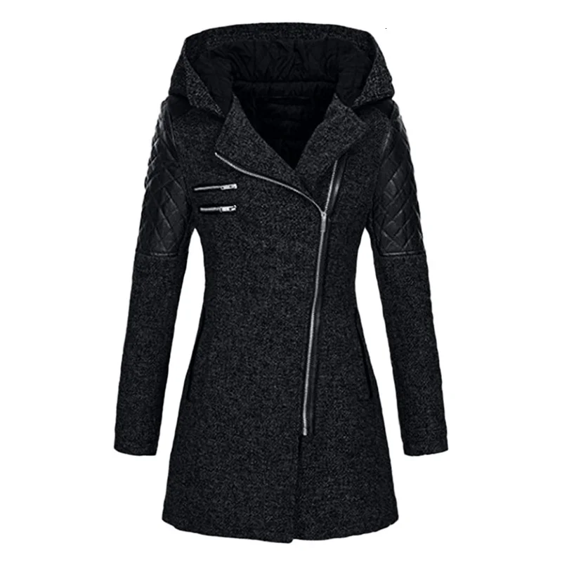 Goedkoop Vrouwelijke Jas Vrouwen Warm Slim Jas Dikke Parka Overjas Winter Uitloper Capuchon Rits Jas Vrouwen Donsjack Vrouwen jas