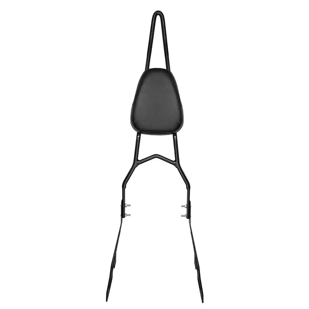 Черная стойка для мотоцикла Sissy Bar задняя спинка подушка подходит Harley Sportster XL 883 1200