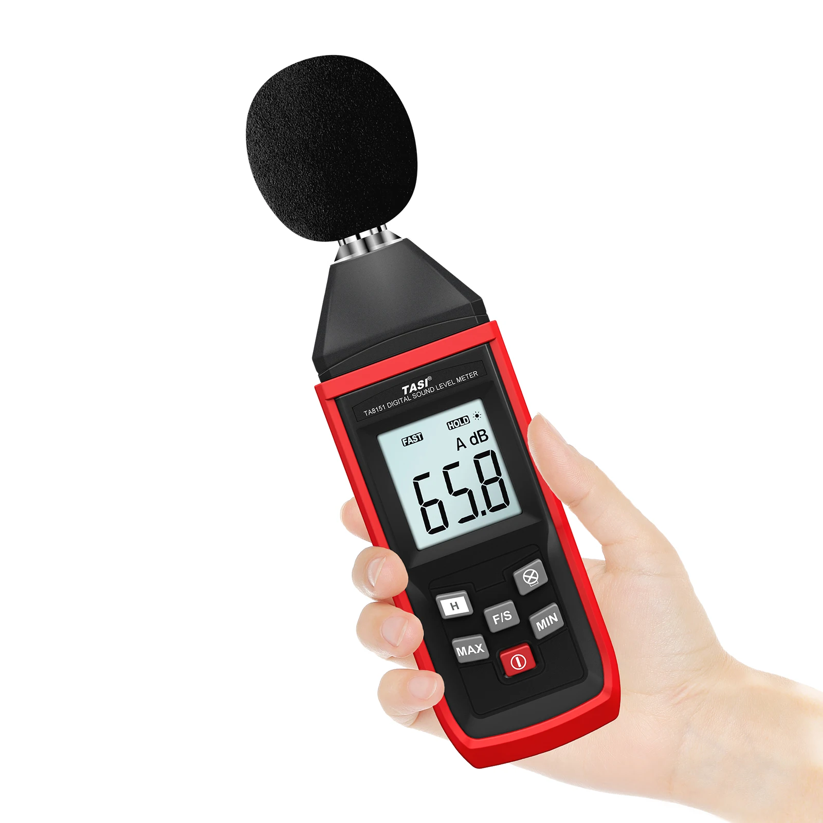 Tanie Cyfrowy miernik poziomu dźwięku SLM Tester hałasu domowego Tester hałasu detektor dźwięku