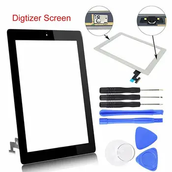 

Glass Touch Screen Digitizer Front Panel for iPad 2/3/4/Mini/Mini 2/3/Air/Air 2