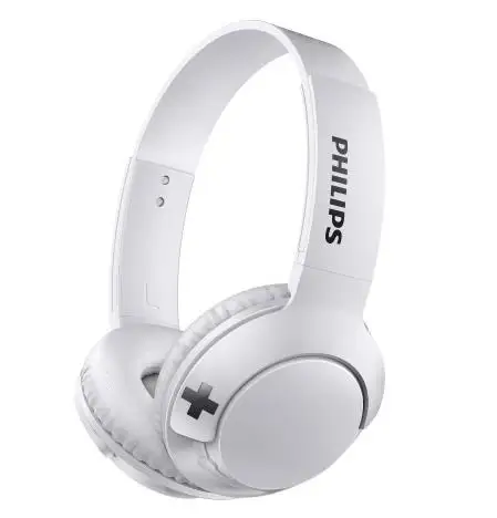 white Оригинальные Наушники Philips SHB3075, беспроводная гарнитура с регулятором громкости, с Bluetooth, 4,1 полимер, для Xiaomi, samsung, huawei - Цвет: white