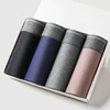 Panties Mens 4Pcslot Male Panties Modal Men's Underwear Boxers Breathable Print Flexible Shorts Boxer Plus Size Underpants 6