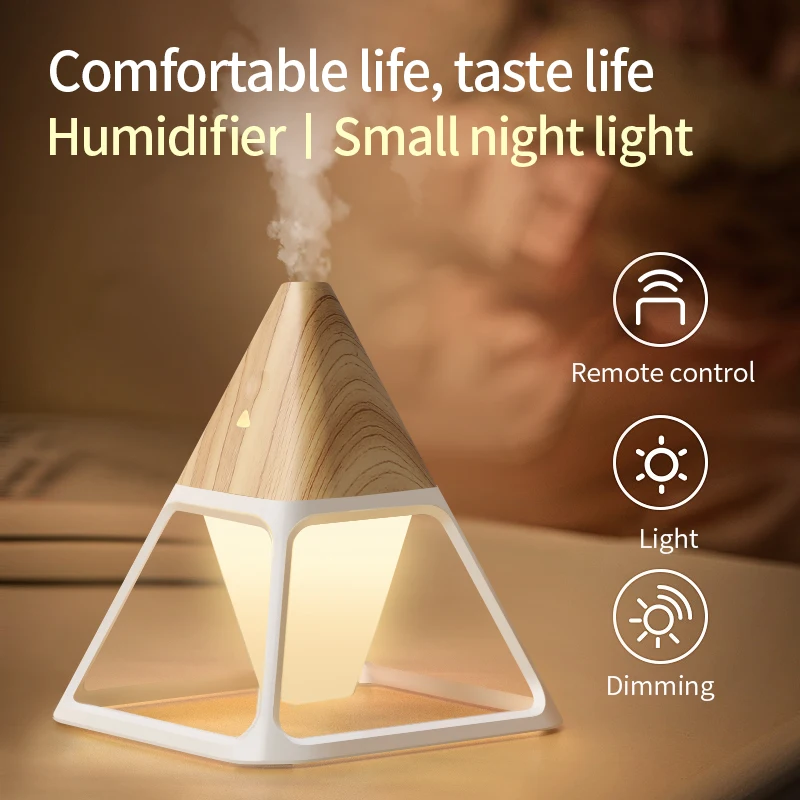Portable Air Humidifier night light USB Cool Mist Maker Purifier Aromatherapy Aroma Essential Oil Diffuser for Home décor | Лампы и