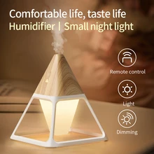 Portable Air Humidifier night light USB Cool Mist Maker Purifier Aromatherapy Aroma Essential Oil Diffuser for Home décor