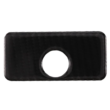 

NEW Carbon Fiber Storage Box Handle Cover Trim Fit for Chevrolet Camaro 2017-2019