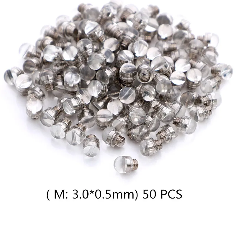 Wholesales Scissors Silencer 50/100/200Pcs 8 Colors Parts Stainless Steel Haircutting Styling Scissors Accessories Bumpers