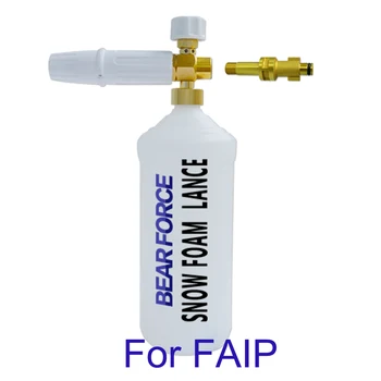 

High Pressure Soap Foamer Snow Foam Lance Car Washer Foam Nozzle White Foam Maker Foam Sprayer for Faip Pressure Washer 1.25mm