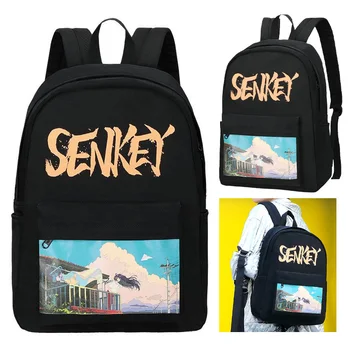 

New fashion Men laptop backpack Oxford waterproof cartoon student schoolbag teens Travel college backpack for women and Men