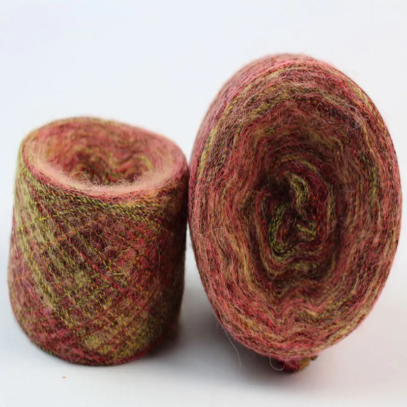 Soft Warm Angola Mohair Wool Yarn Baby Organic Thin Yarn Hand Knitting Sewing Weaving Crochet Thread 250g X3054 3