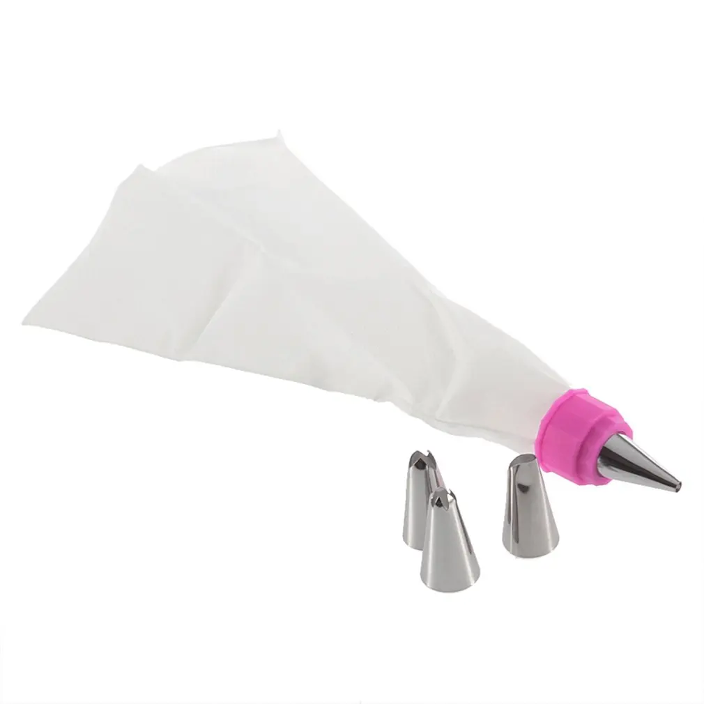 

2020 Super Deal Home Cake Decorating Kit Set Bag Master Cupcake Making Baking Tool Stainless Steel DIY Icing Piping Nozzles Tips