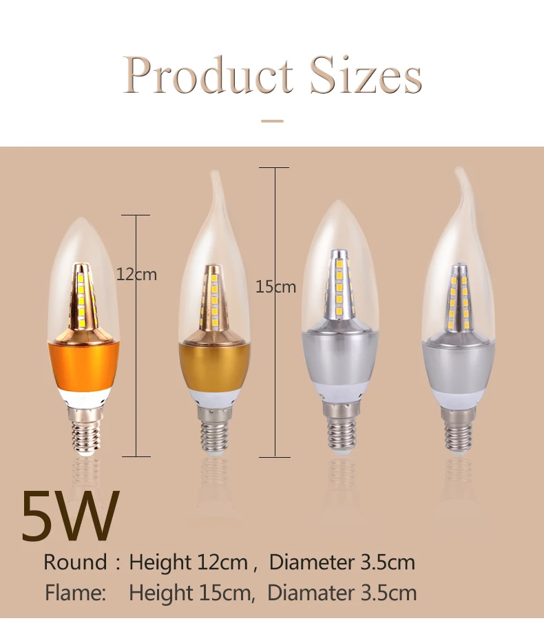 E14 Светодиодная лампа 220 В 3 Вт 5 Вт 7 Вт 9 Вт светильник в форме свечи светодиодная лампа для дома светильник ing люстра-прожектор украшение 10 шт