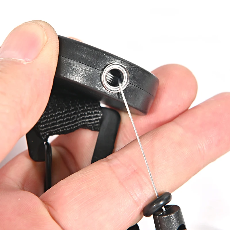 Retractable Keychain Key Ring ID Badge Holder Metal with Steel Wire Multitool Carabiner Clip Name Tag Card Holders Stationery