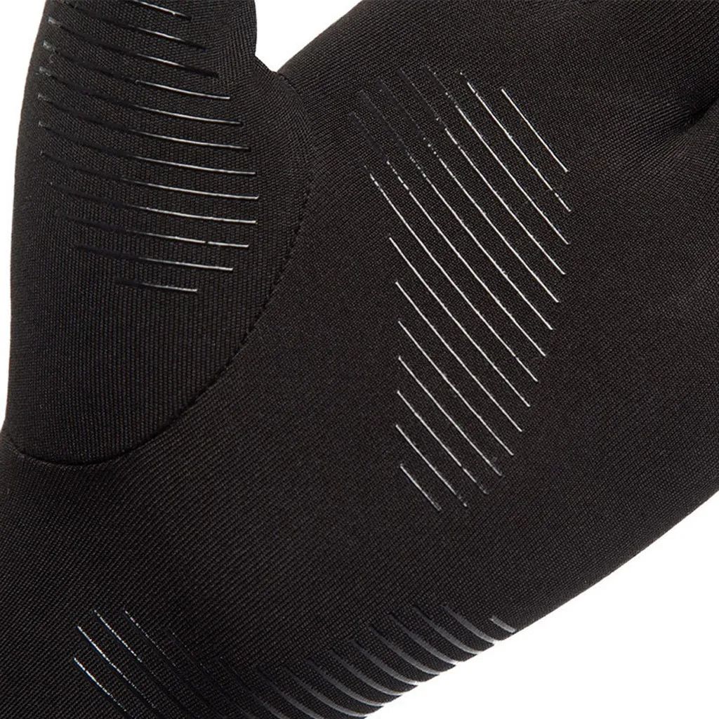 Осенне-зимние сексуальные женские утепленные перчатки из искусственной кожи с сенсорным экраном, ветрозащитные водонепроницаемые перчатки для вождения, варежки черного цвета