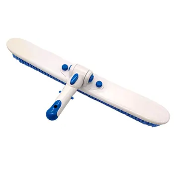 

18 Inch Swimming Pool Wall Ground Brush Head Dirt Moss Removal Cleaning Tool 18 inch swimming pond brush