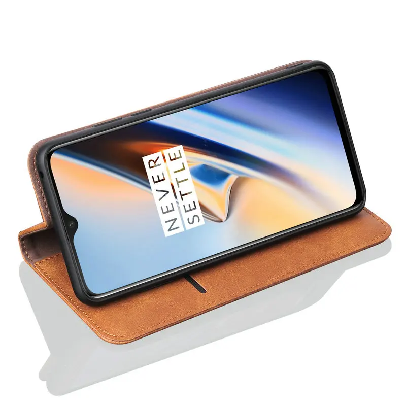 Чехол для Oneplus 7T Pro, чехол для Oneplus 7, Роскошный кожаный флип 360, защитный чехол для One Plus 7 Pro T7, чехол для Oneplus 7Pro Onepus7