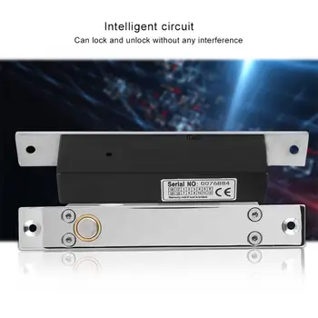 

DC12v Electric Drop Bolt Door Lock Plug Lock Magnetic Induction Access Control Intelligent induction system Safety protection