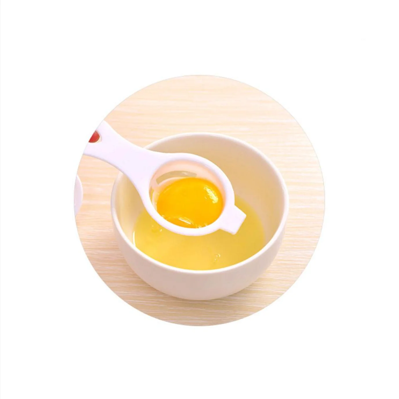 Egg Separator Kitchen Gadgets Baking Tools Remover Yoke Strainer