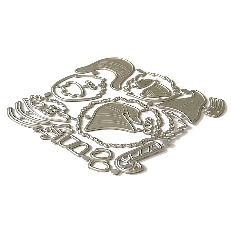 MEET HUANG Christmas Gnome Set Scrapbooking Paper Die Cut Stencils Metal Craft Cutting Dies Embossing For Crads Making 2021 MEET HUANG Christmas Gnome Set Scrapbooking Paper Die Cut Stencils Metal Craft Cutting Dies Embossing For Crads Making 2021