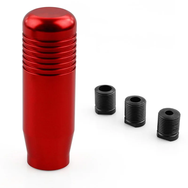 

Aluminum Racing Cars Gear Stick Shift Knob Manual Shifter Lever Boot Decoration