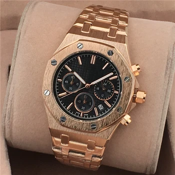 

Mens Watches Top Brand Luxury watches Men Quartz Steel Army Military AP Watches Male Business Wristwatch