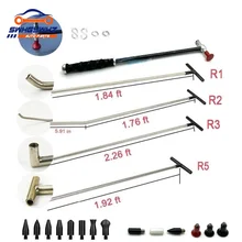 

Rods Crowbar Tools Set Dent Repair 4Pcs Rods Pry Bars Stainless Steel Paintless Car Body Dent Remove Profession Garage Tools