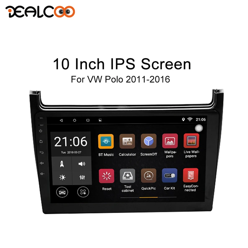 

Dealcoo 2 Din Car Radio GPS Android Autoradio 2 Din Android Car Radio 2din Android Central Multimedia for Volkswagen Polo 2011