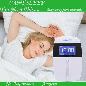 

Stimulation Electrotherapy Physiotherapy Device Treament Insomnia Migraine Pain Sleepnessless CES