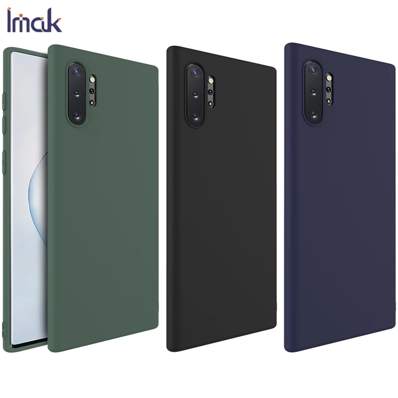 Чехол IMAK Для Samsung Galaxy Note10 Note 10 Plus Pro матовый мягкий чехол-накладка из ТПУ защитный