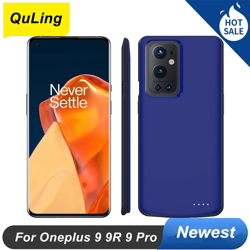 Quling Per Oneplus 9 Custodia Per Batteria Per Oneplus 9R 9 Pro 6800 Mah Smart Bank Custodia Per Caricabatterie Oneplus 9