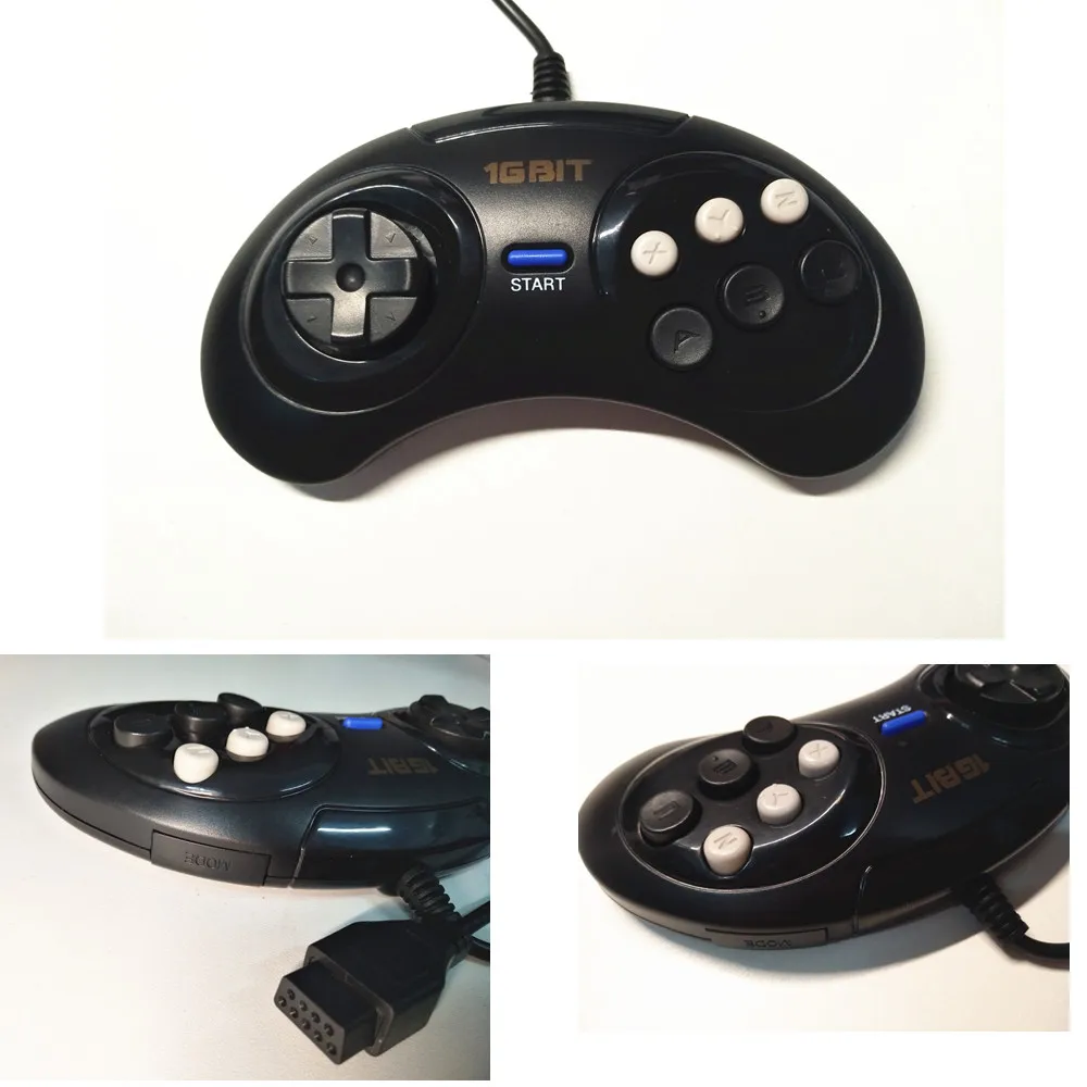 Игровая приставка RETROAD MD2 Genesis 16 бит переключатель NTSC PAL 2 проводные оригинальные