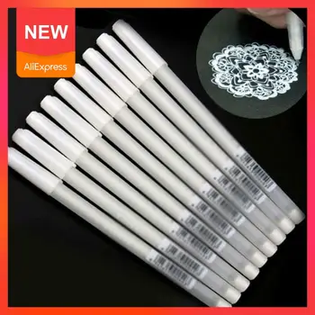 

Black Card Hand-painted Highlighter White Marker White Marker Pen Art Drawing Pens Graphic Supplies Micro Markers Pigment W4O5