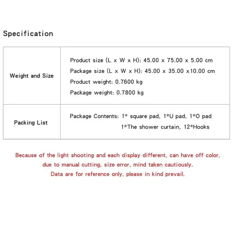Landscape Print Shower Curtain Floor Mat Carpet Mat Combination Bathroom Toilet Mat Bathroom Curtain Set