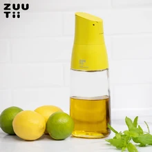 Xiaomi Zuutii Automatic Gravity Switch Cover Oil Can Silicone Spill-Proof Spout Non-Drip Design 500ml Capacity Kitchen Supplies