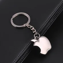 В форме мини-яблока брелок кулон креативный классный металлический рекламный подарок брелок может вырезать логотип письма