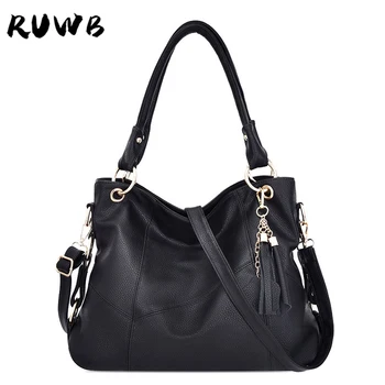 

RUWB Luxury Handbags Women Bags Designer Street Fashion Tote Bag Ladies Leather Shoulder Bag Female Messenger Bags Bolso Mujer
