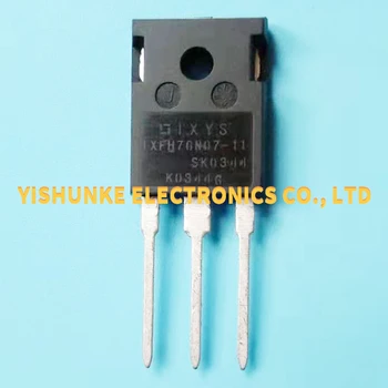 

10PCS IXFH76N07-11 IXFH76N07 TO-247 MOSFET TRANSISTOR 76A 70V