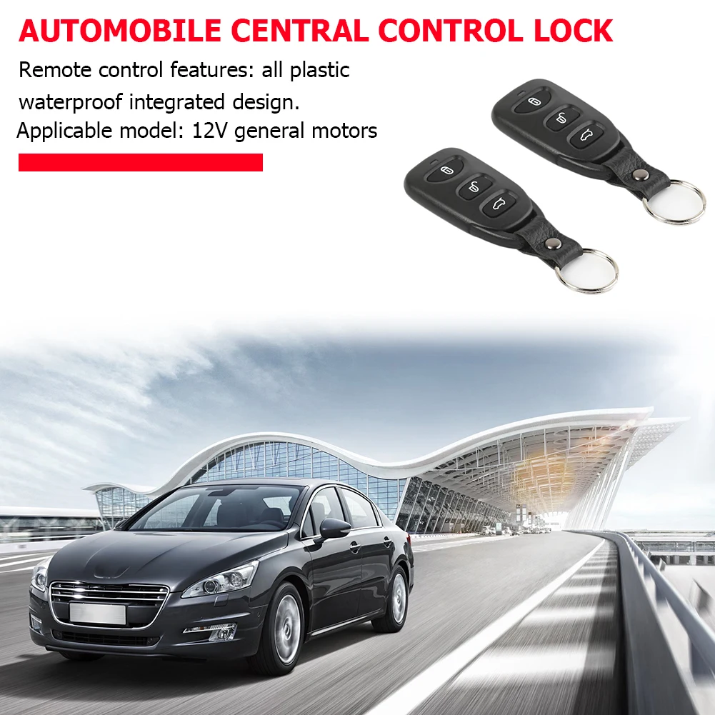 Car Alarm Kit Universal Car Alarm Systems Auto Remote Central Kit Door Lock Keyless With Remote Central Entry System Locking 410/T102 car door lock kit,car alarm,car alarm kit,car remote central kit,car remote door lock kit